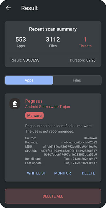 Anti spyware Scanner