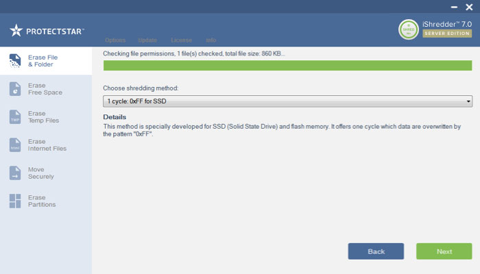 Over TWENTY secure deletion methods