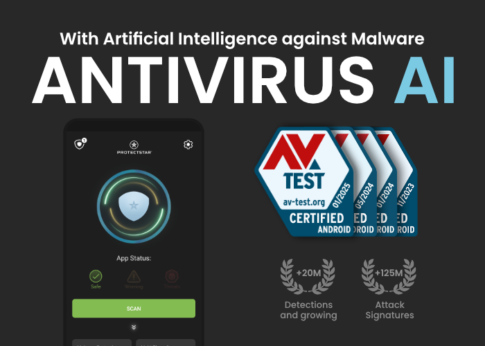 Protectstar Antivirus AI Android feiert dritten AV-TEST Erfolg